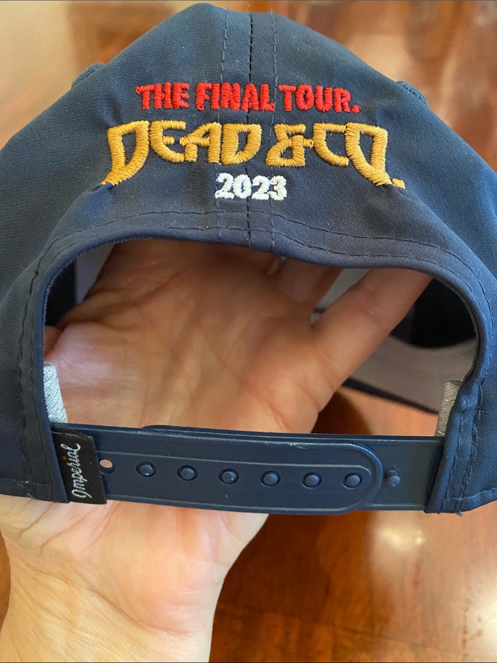 Grateful Dead The Final Tour DEAD END 2023 Stealie Rose Rope Hat - Picture 4 of 16